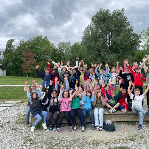 Klassenfoto alle juhu