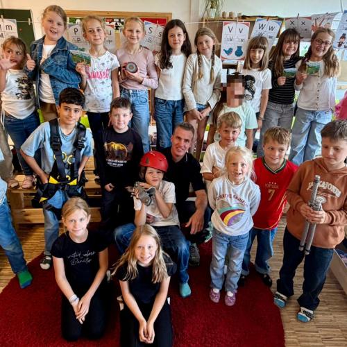 Besuch zum Thema Strom