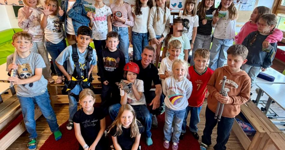 Besuch zum Thema Strom